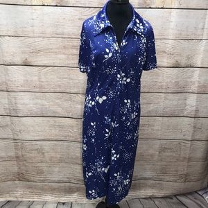 Vintage knit house dress